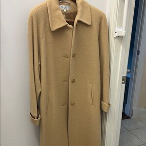 Larry Levine Tan Trench Coat
